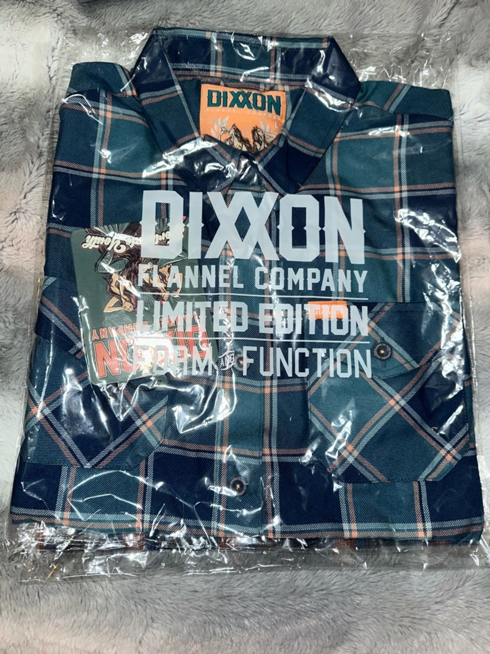 DIXXON Button-Down Flannel Shirt